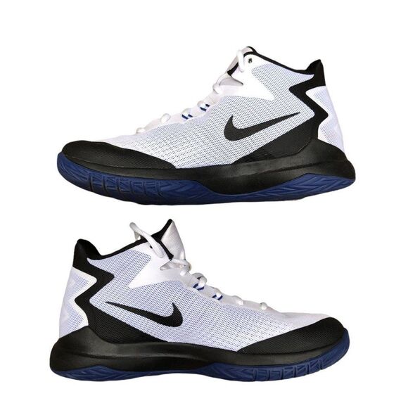 Rare 2017 nike zoom evidence 'White varsity royal' size 8 - Picture 10 of 16